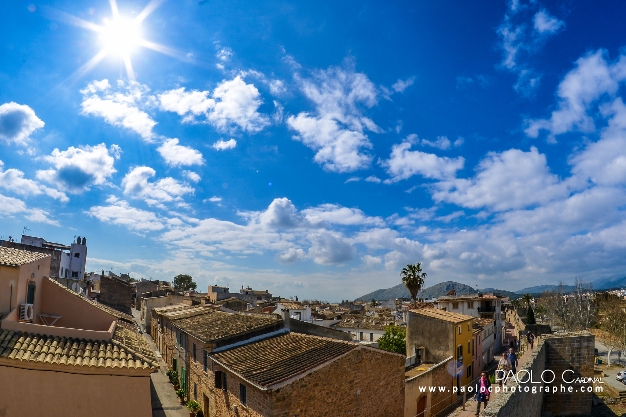 Nikon D800 + Samyang 8mm F3.5 Aspherical IF MC Fisheye sample photo. Alcudia pueblo photography