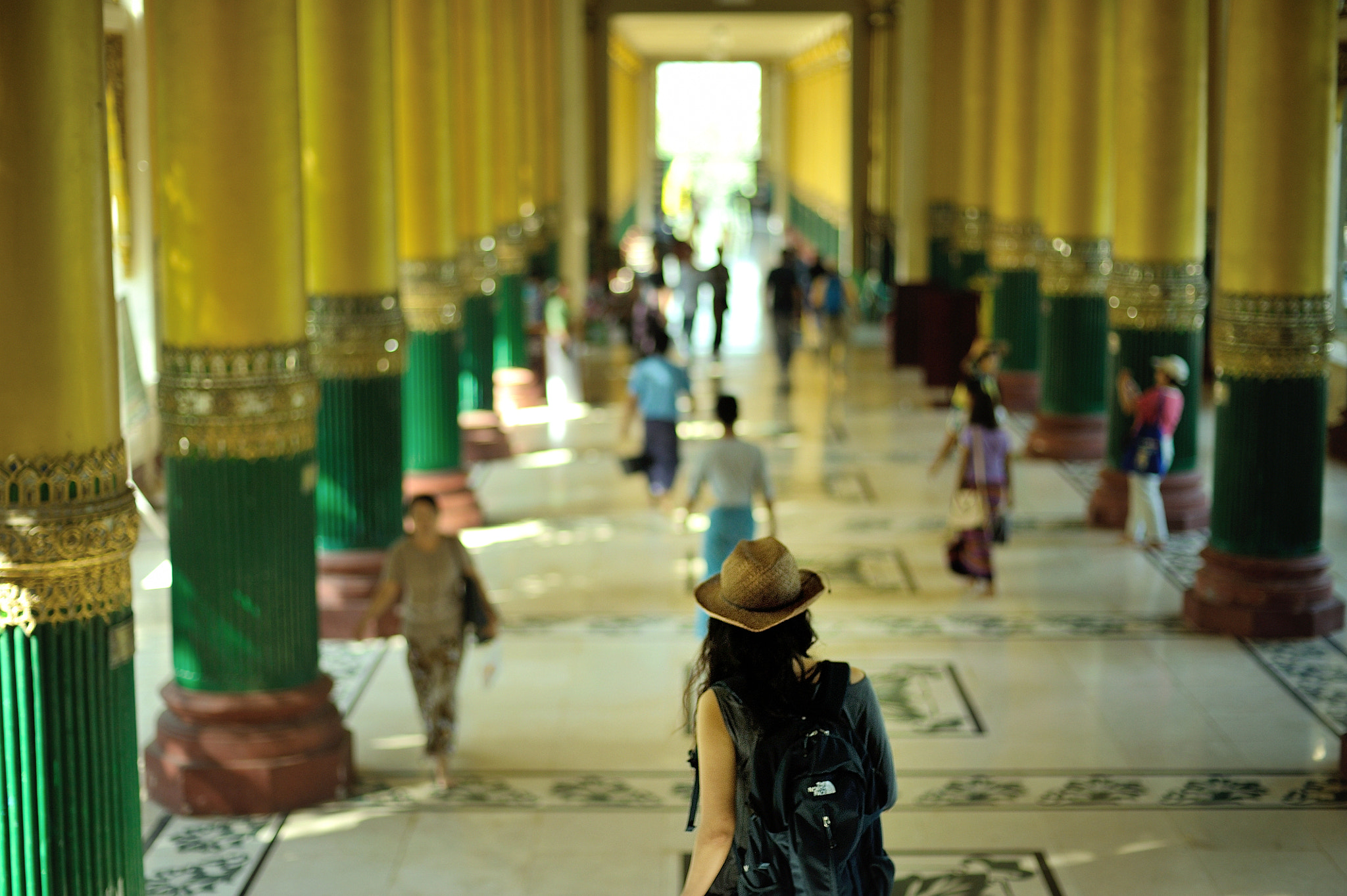 Nikon D700 + Voigtlander Nokton 58mm F1.4 SLII sample photo. The corridor photography