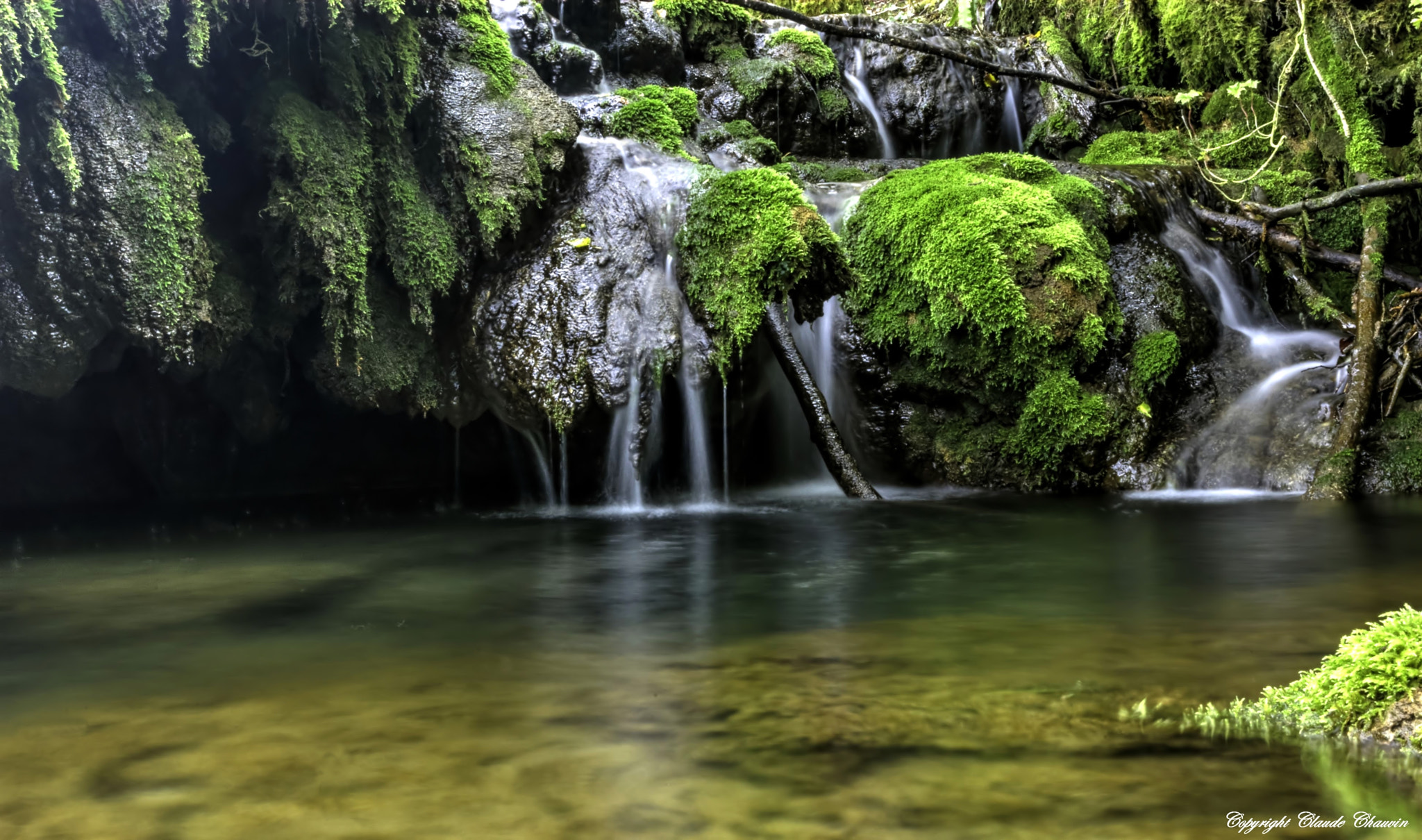 Pentax K-m (K2000) sample photo. Natural waterfall photography