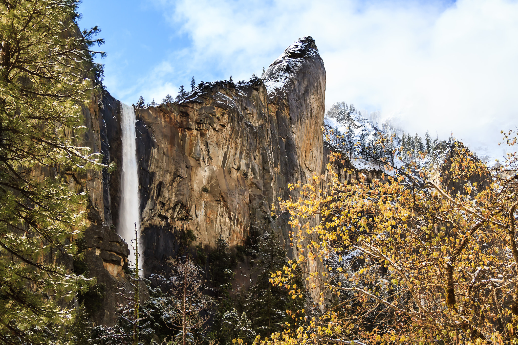Canon EF-S 18-55mm F3.5-5.6 sample photo. Bridal veil falls photography