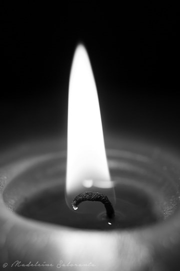 Nikon D7100 sample photo. Candle photography