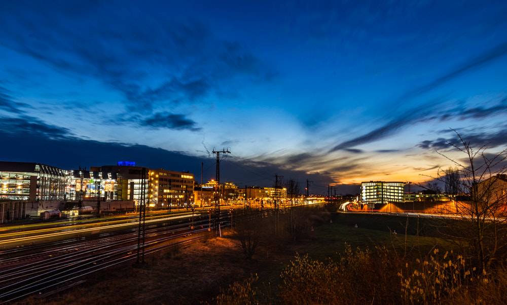 Sony a7 II sample photo. Blue hour iii photography