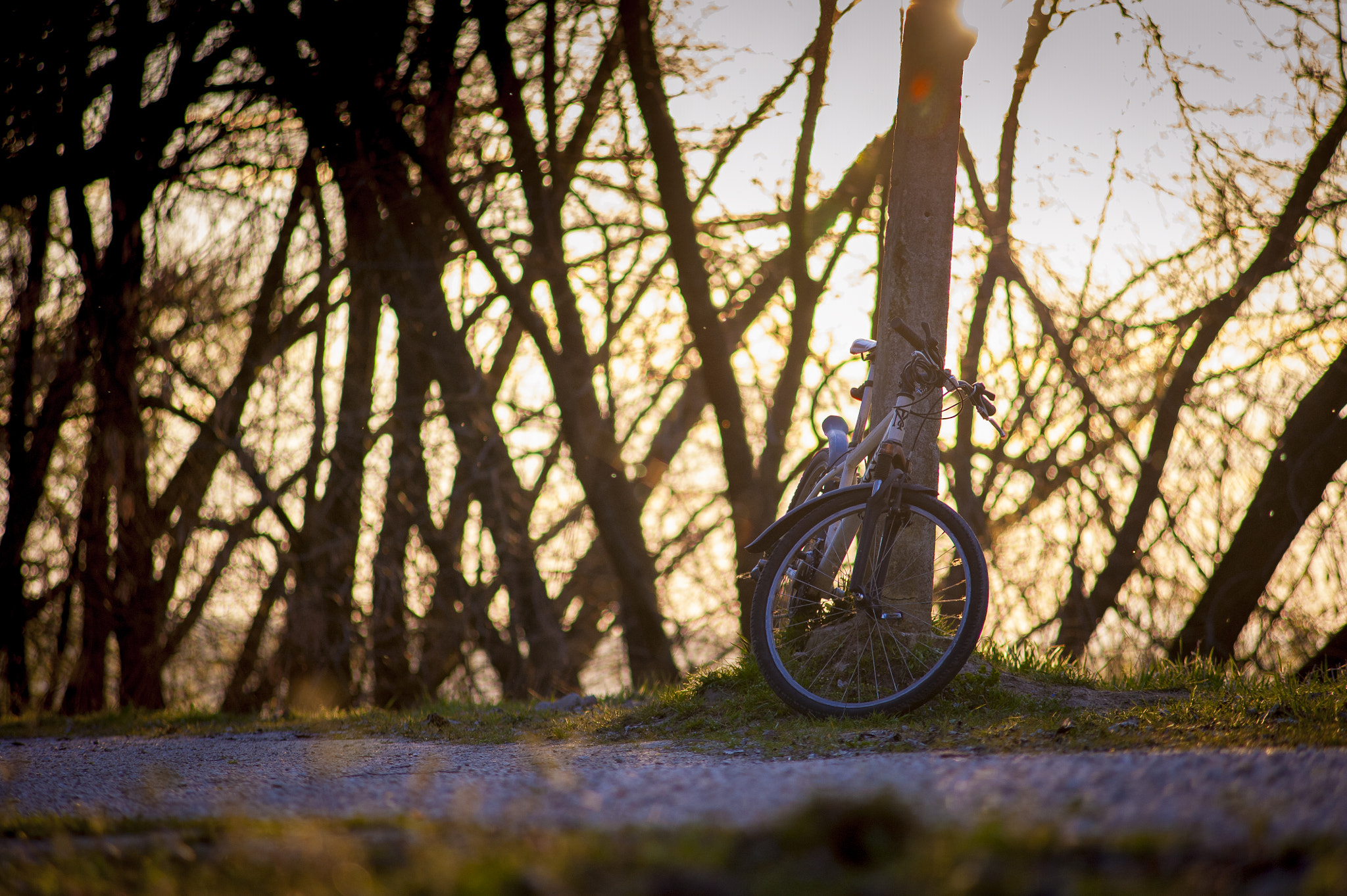 Nikon D700 + AF Zoom-Nikkor 70-210mm f/4 sample photo. Bike photography