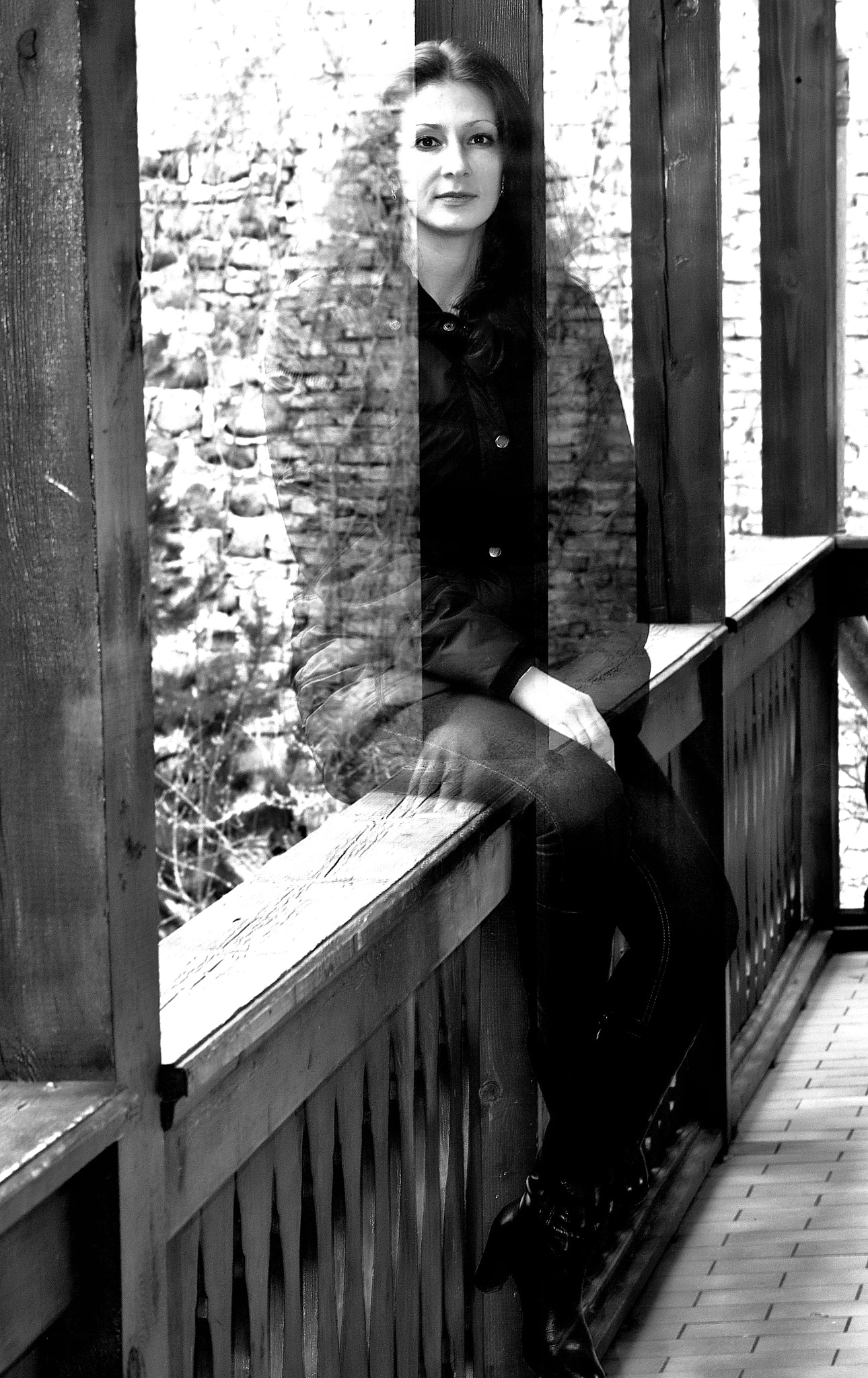 Canon EOS 40D sample photo. Puzzle girl photography