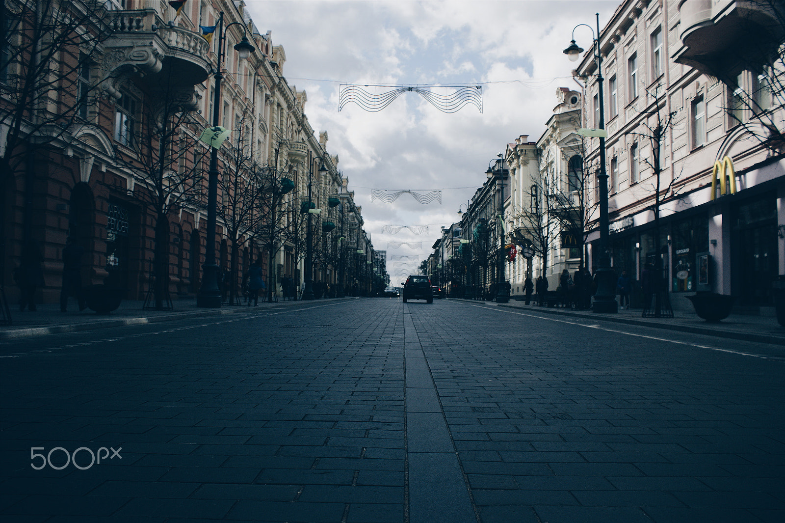Sony Alpha DSLR-A390 sample photo. Vilnius old town photography
