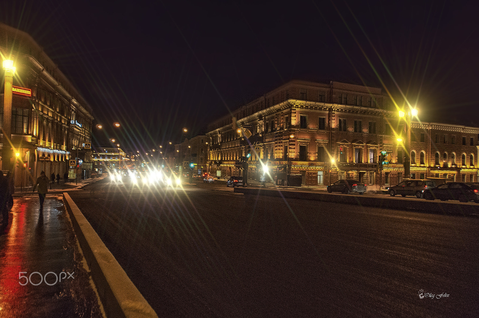 Sony SLT-A37 sample photo. Night city photography