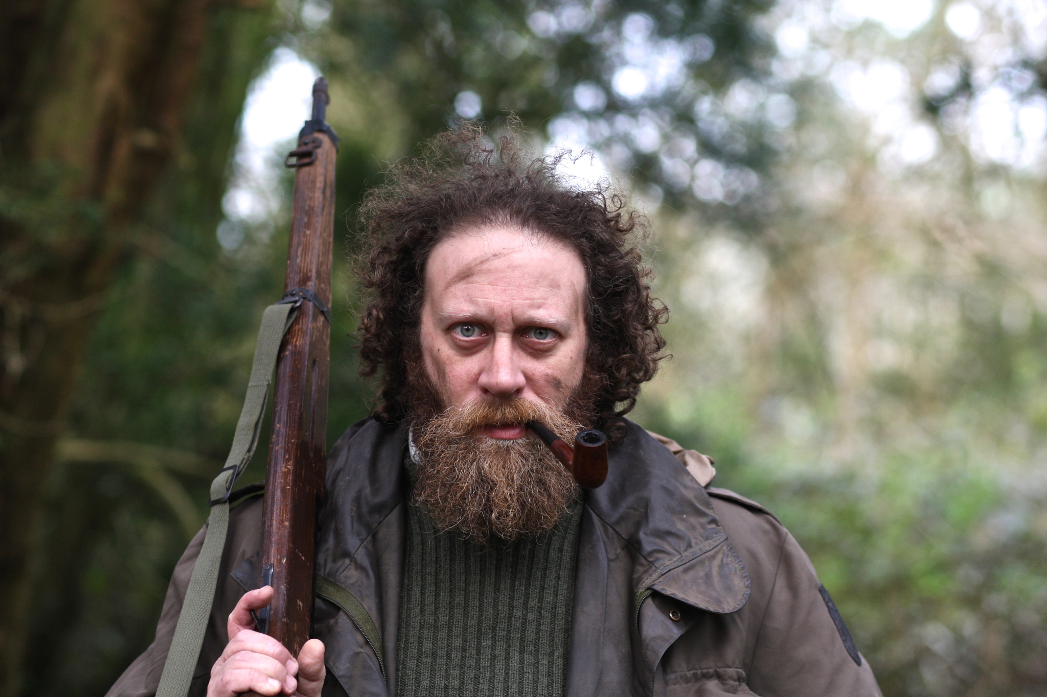 Canon EOS-1D Mark III sample photo. Man of the woods photography