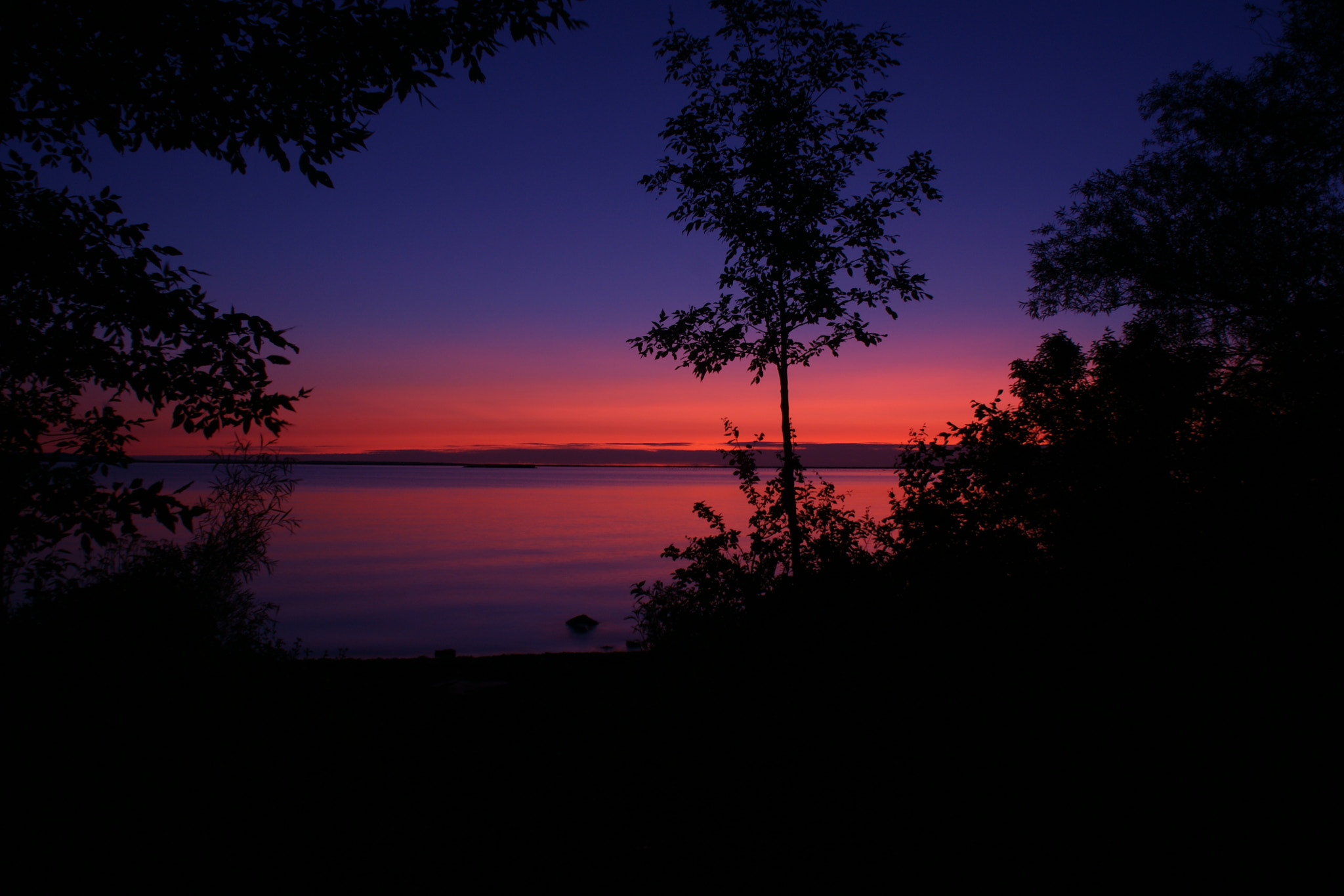 Sony Alpha DSLR-A700 sample photo. Sunset photography