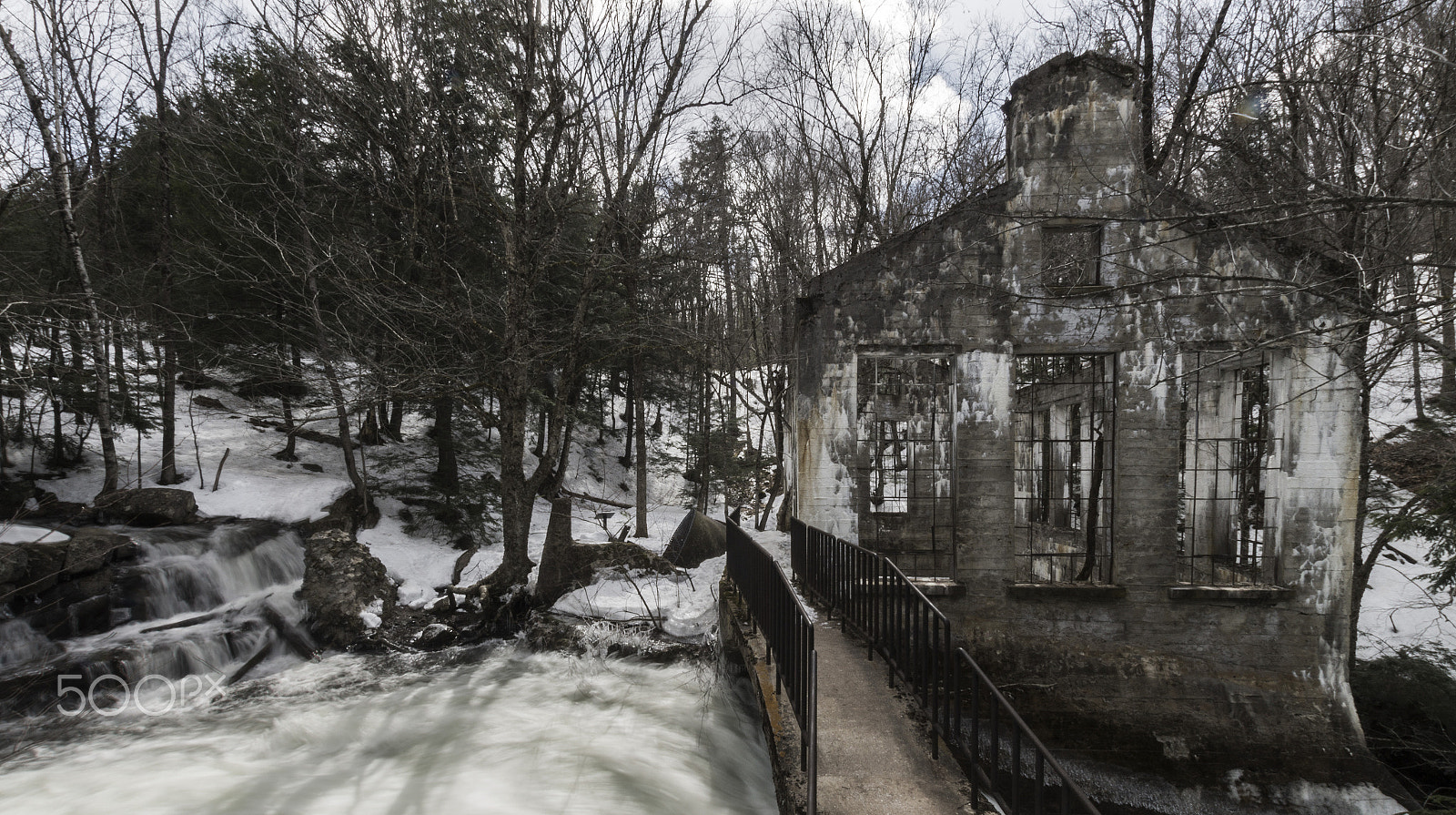 Sony SLT-A58 + Sigma 10-20mm F3.5 EX DC HSM sample photo. Ruins by the water photography