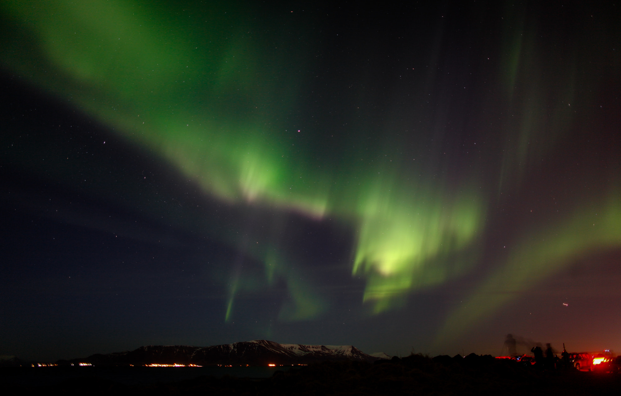 Canon EF 24mm f/1.4L sample photo. Aurora borealis, reykjavík, iceland photography