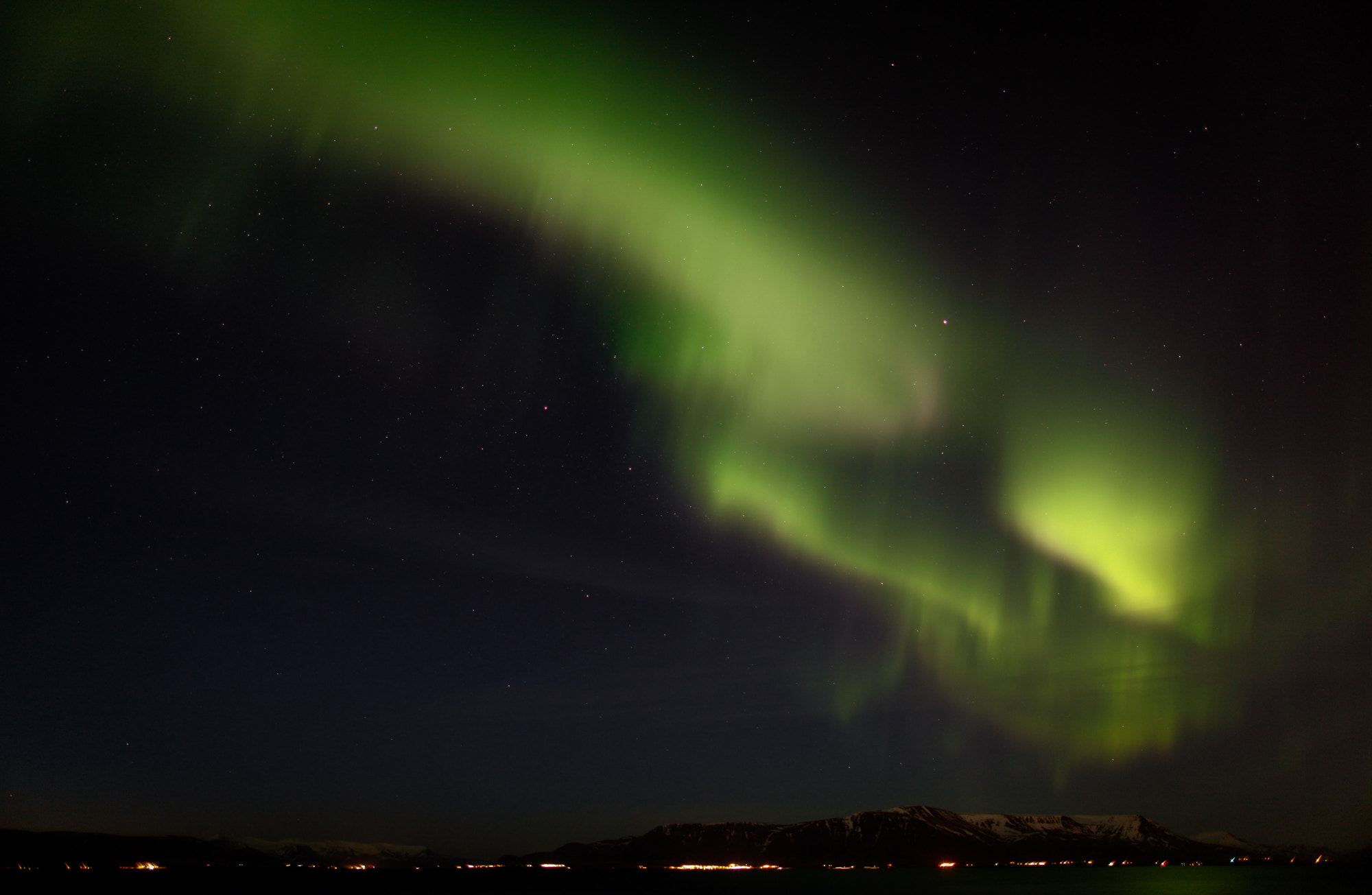 Canon EF 24mm f/1.4L sample photo. Aurora borealis, reykjavík, iceland photography
