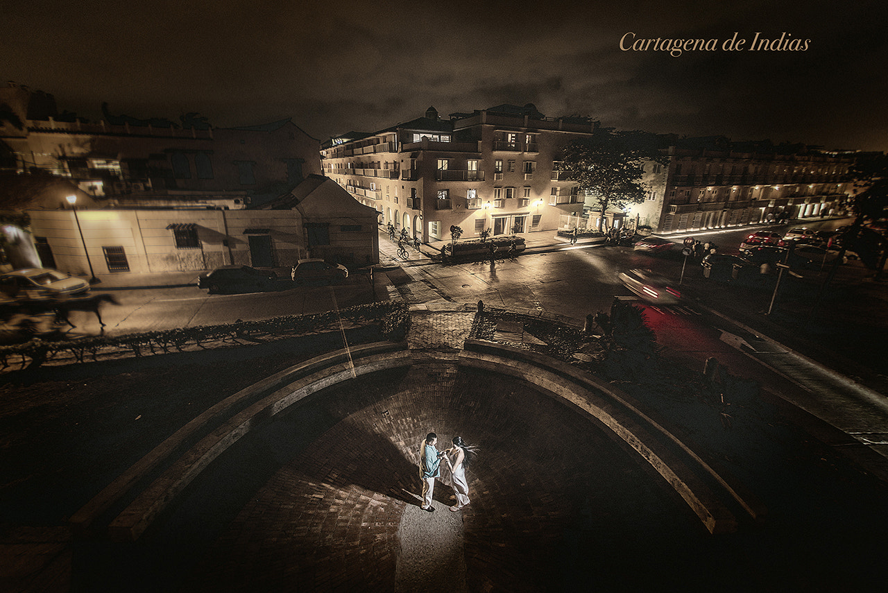 Nikon D610 + Sigma 15mm F2.8 EX DG Diagonal Fisheye sample photo. #cartagenadeindias #franklinfotografia photography