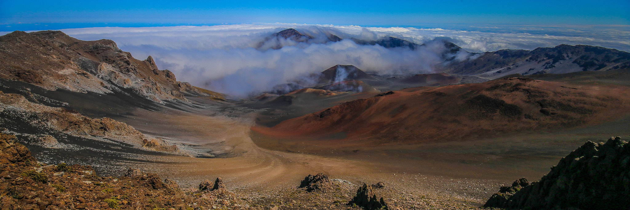 Sigma 8-16mm F4.5-5.6 DC HSM sample photo. Haleakala crater panorama photography