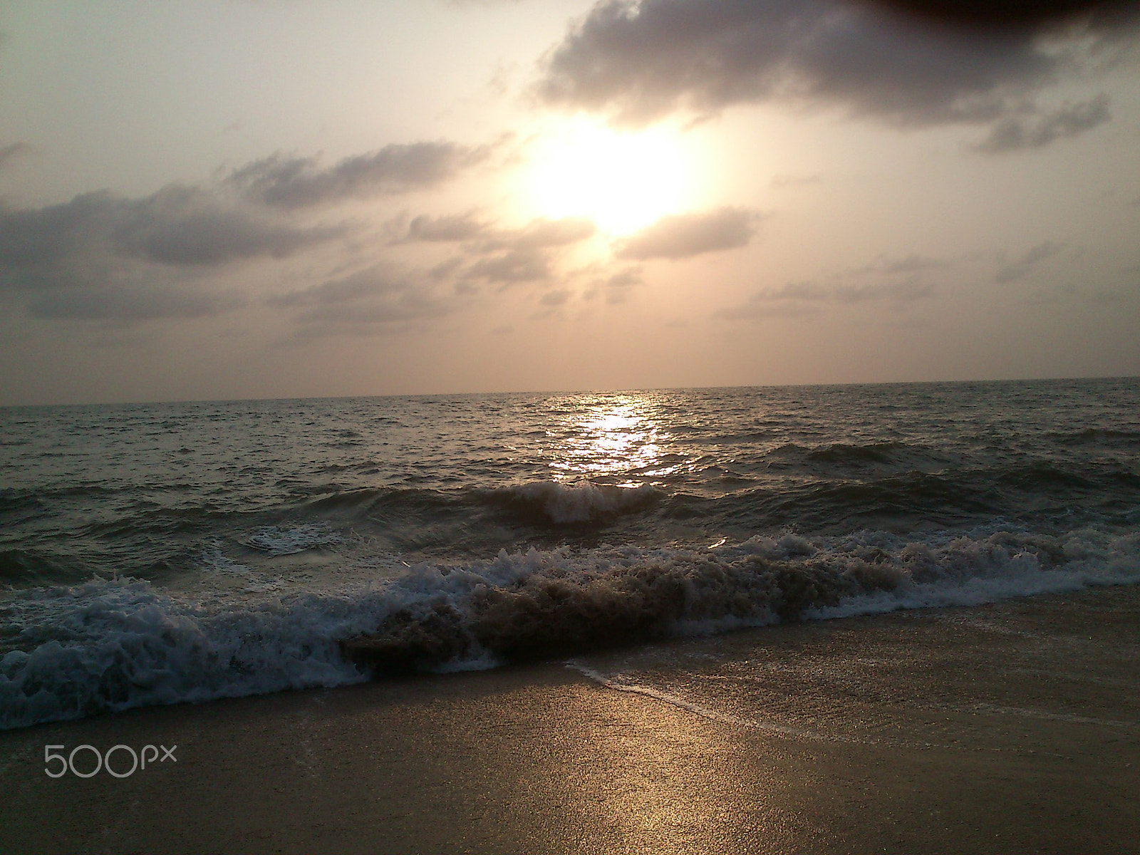 Sony Ericsson Live with Walkman sample photo. Seashore photography
