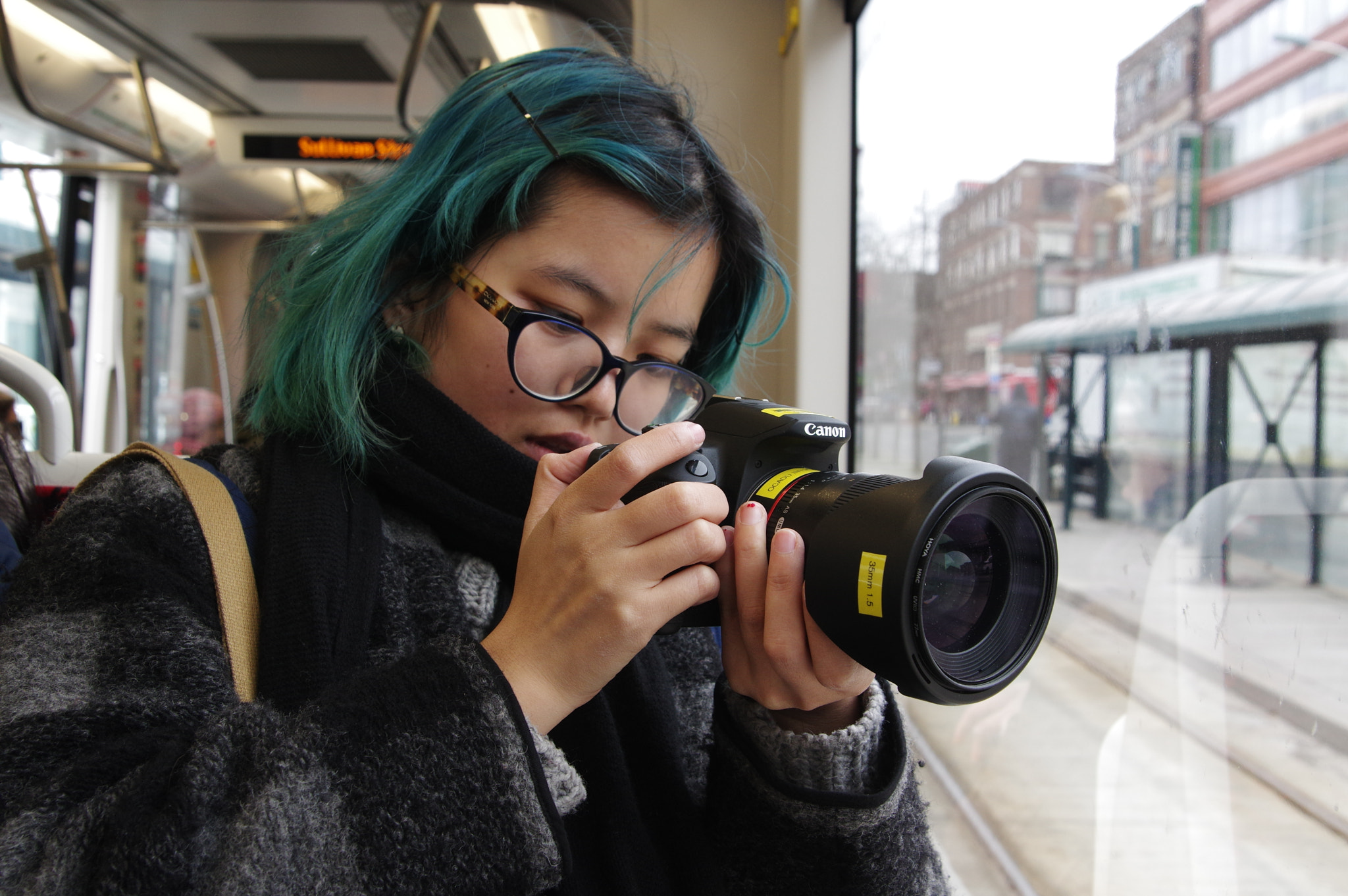Tamron AF 28-75mm F2.8 XR Di LD Aspherical (IF) sample photo. Taking street video from spadina streetcar photography