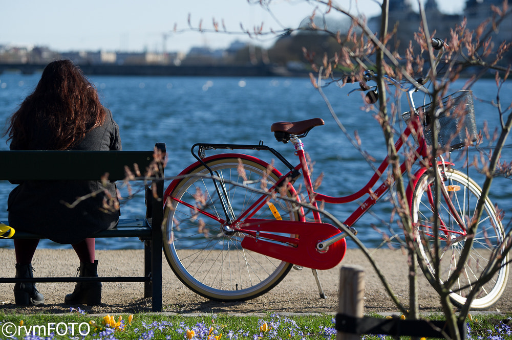Nikon D3S sample photo. The girl with the bike photography