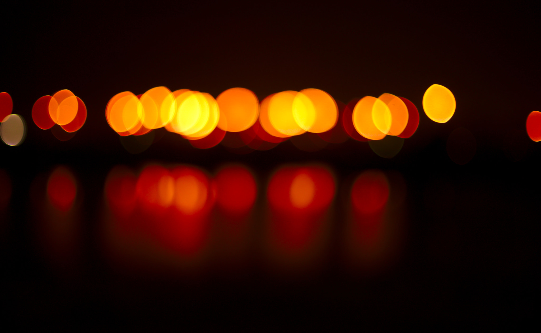 Manual Lens No CPU sample photo. Airport lights over lake at night photography