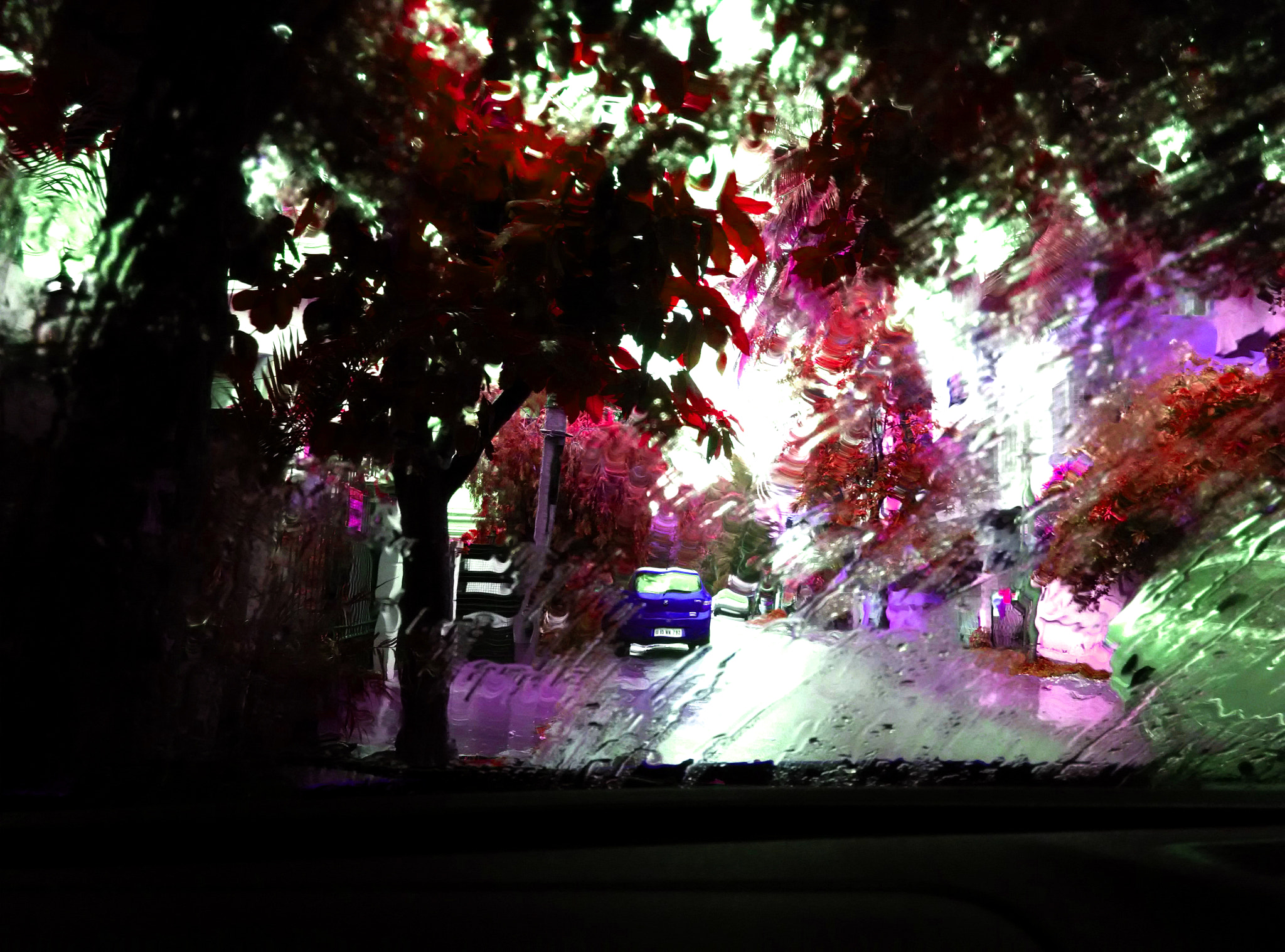 Xiaomi HM NOTE sample photo. The rain effect photography