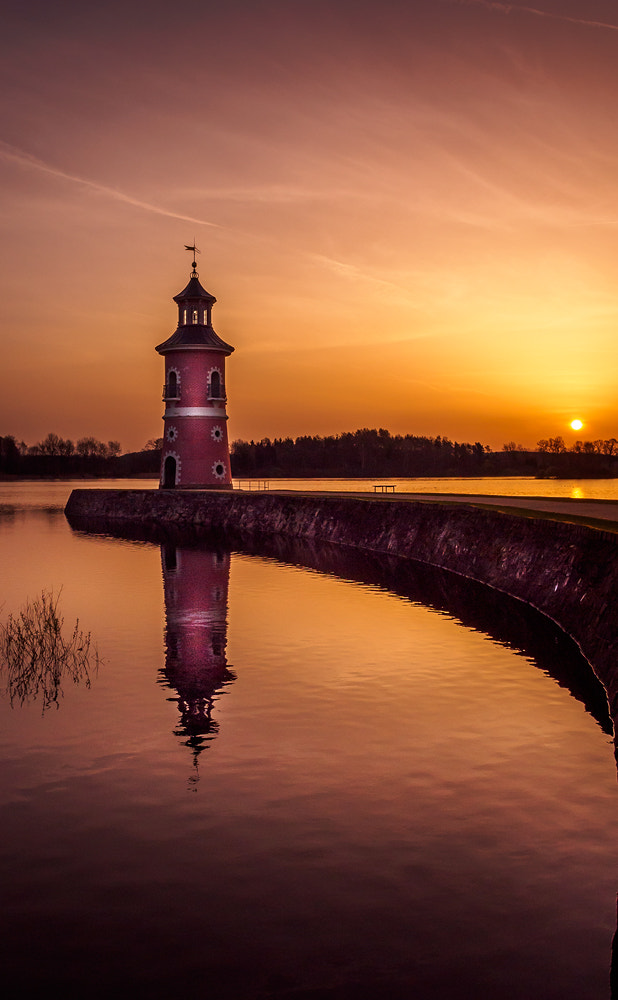 Olympus PEN E-PL5 + OLYMPUS M.12mm F2.0 sample photo. Sunset in moritzburg photography