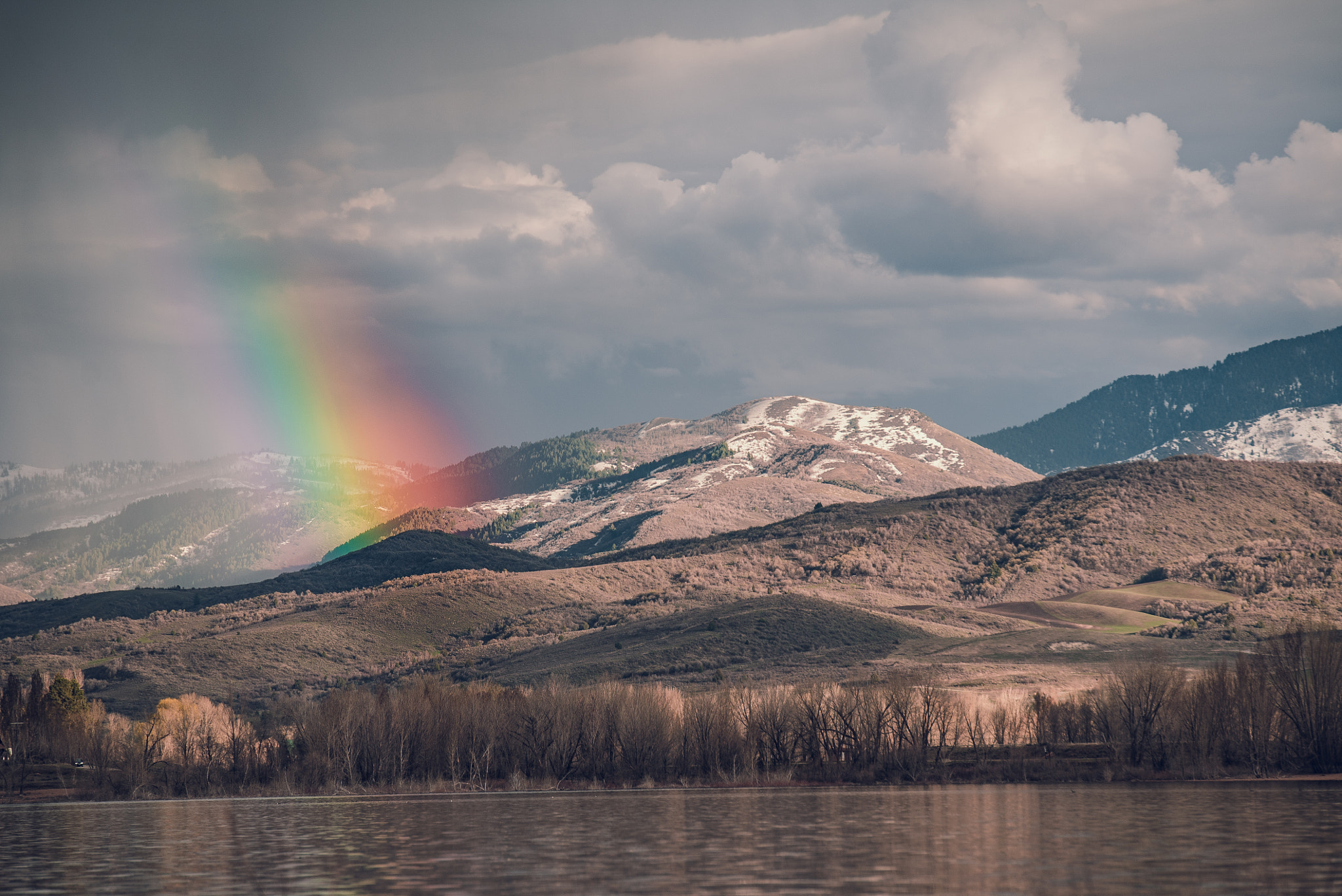 Sony a7S II + 70-200mm F2.8 OSS sample photo. Eden rainbow photography