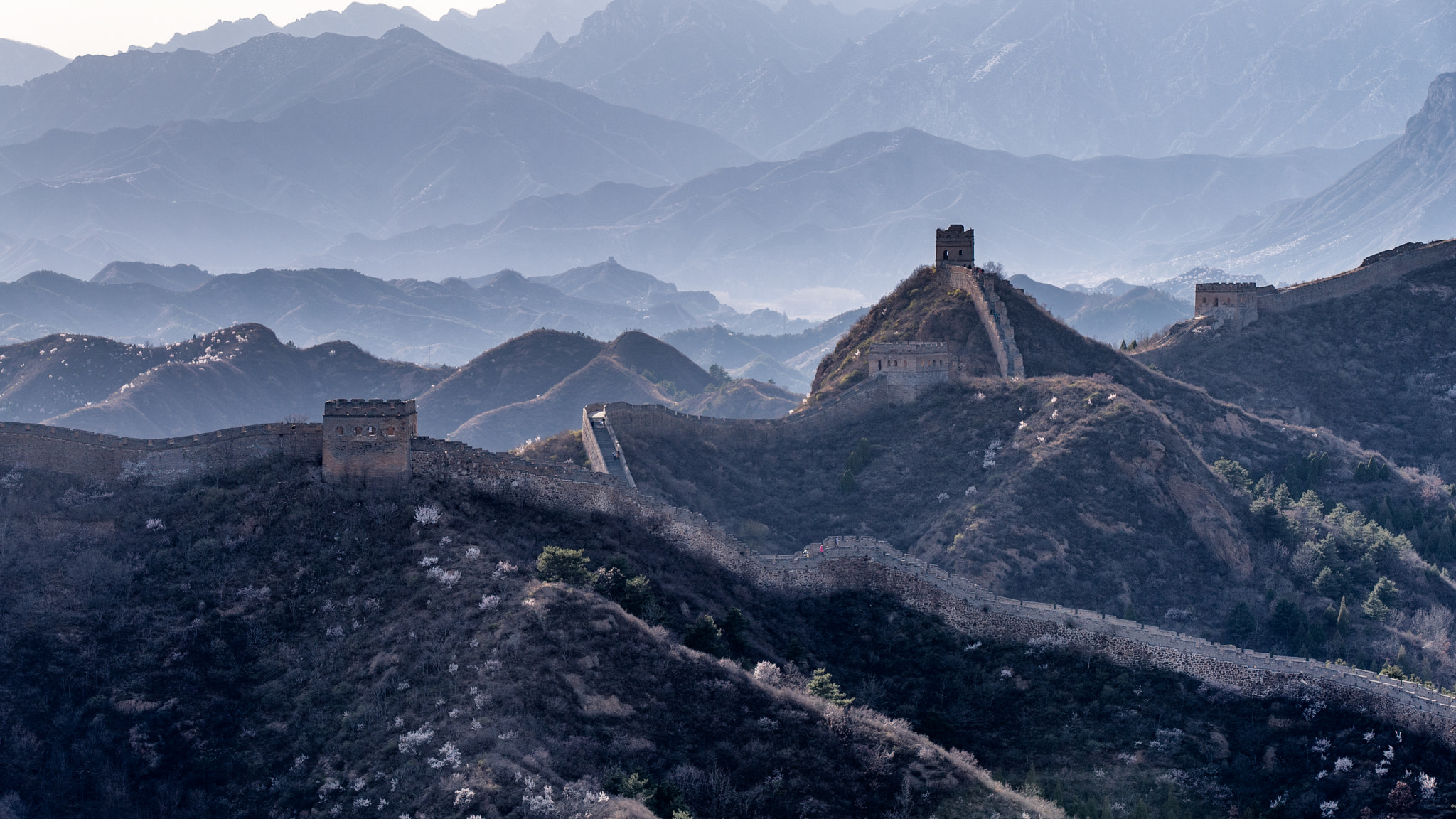 Minolta/Sony AF 70-200mm F2.8 G sample photo. Great wall of china photography