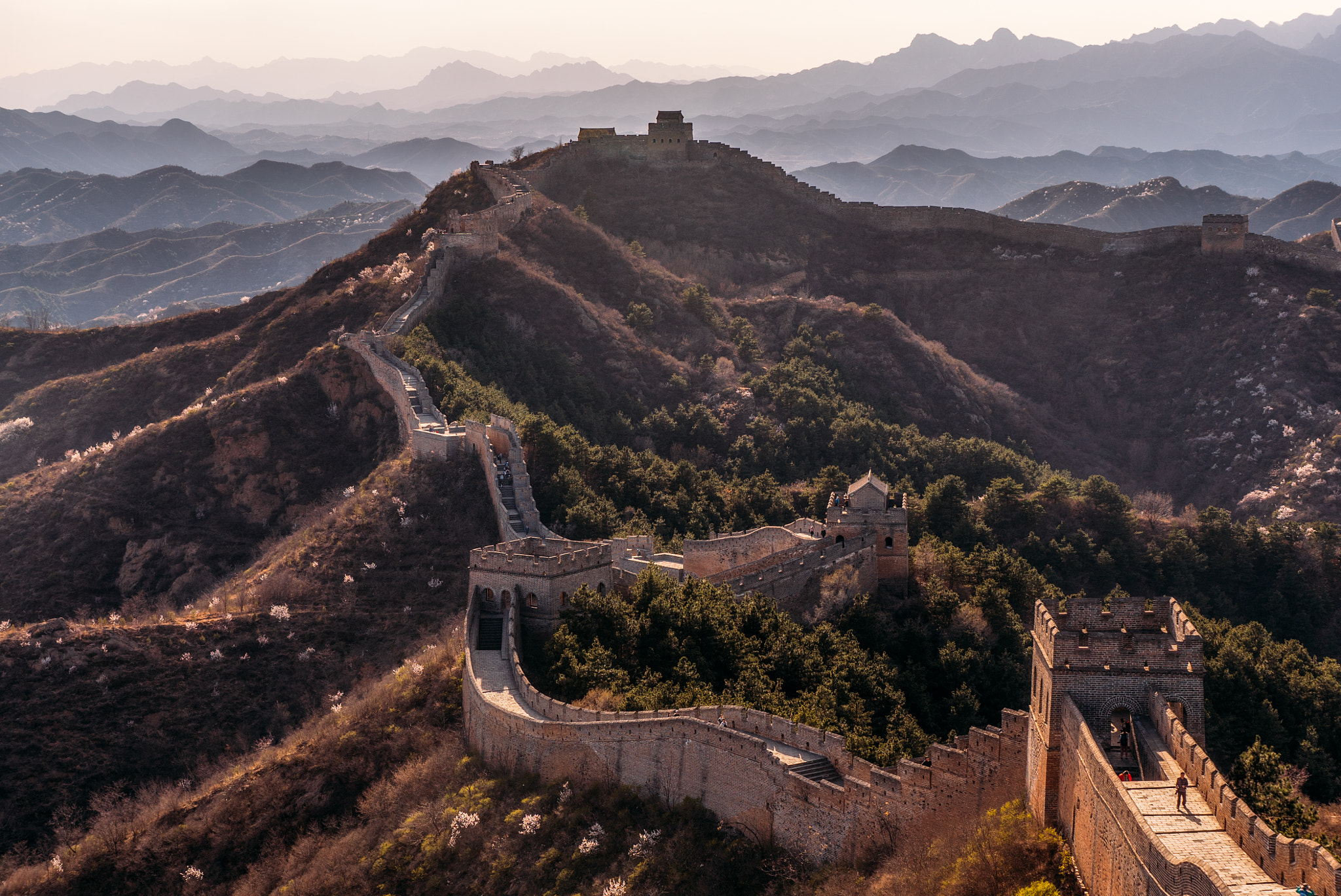 Minolta/Sony AF 70-200mm F2.8 G sample photo. Great wall of china photography