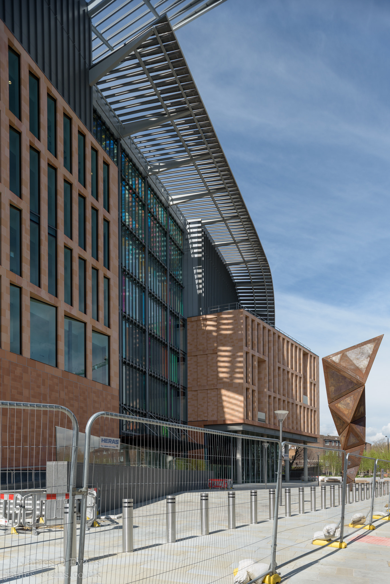 Nikon D750 + Nikon PC-E Nikkor 24mm F3.5D ED Tilt-Shift sample photo. Francis crick institute - king's cross photography