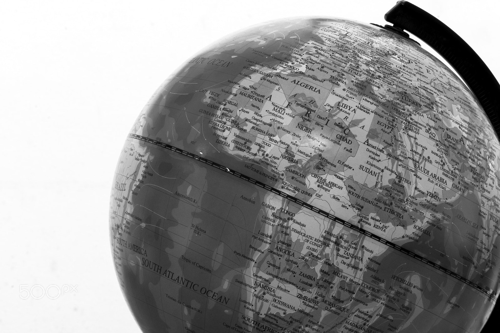 Sony SLT-A65 (SLT-A65V) sample photo. Globe in black and white photography