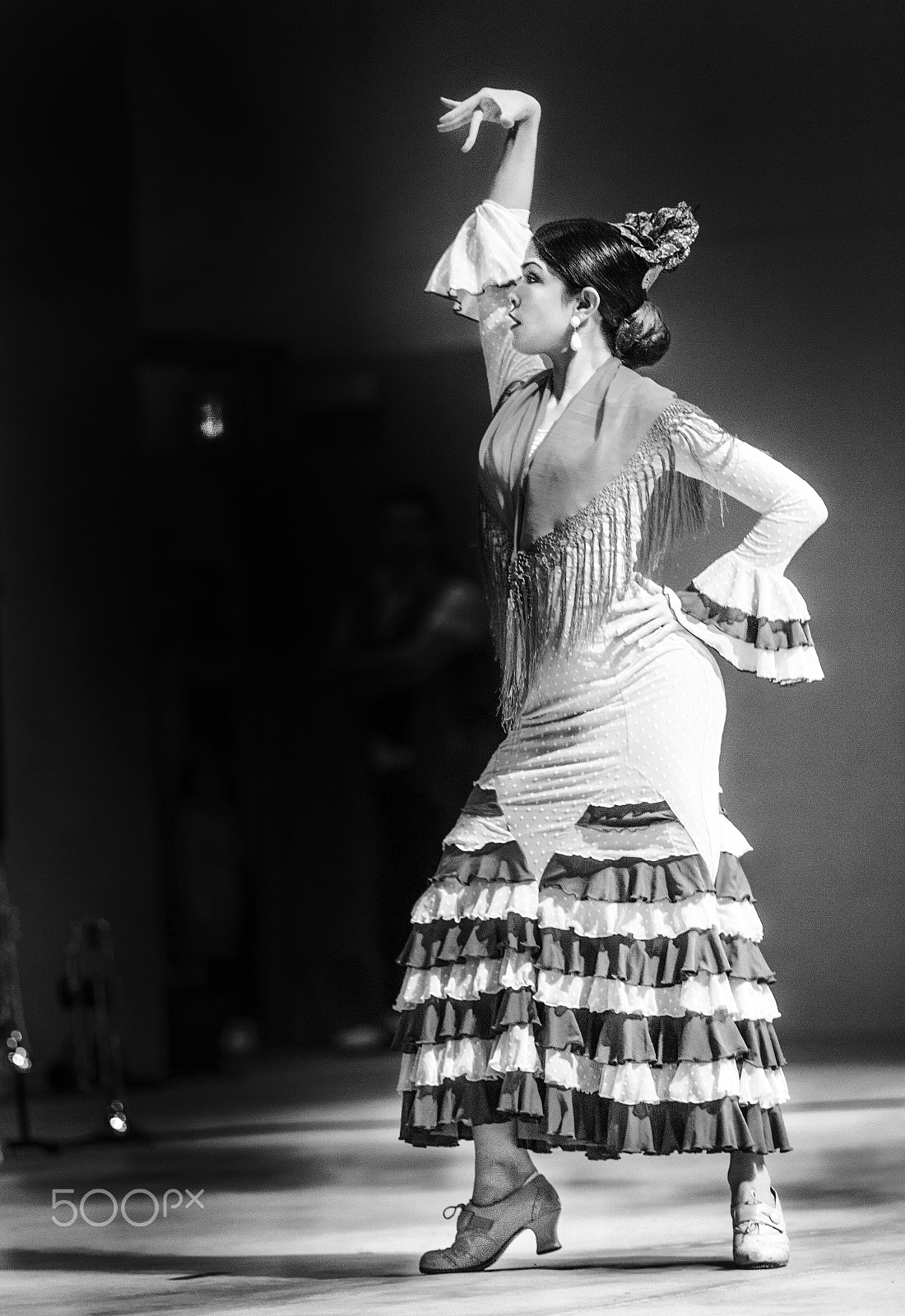 Canon EF 200mm F2.8L II USM sample photo. Flamenco bailaora photography