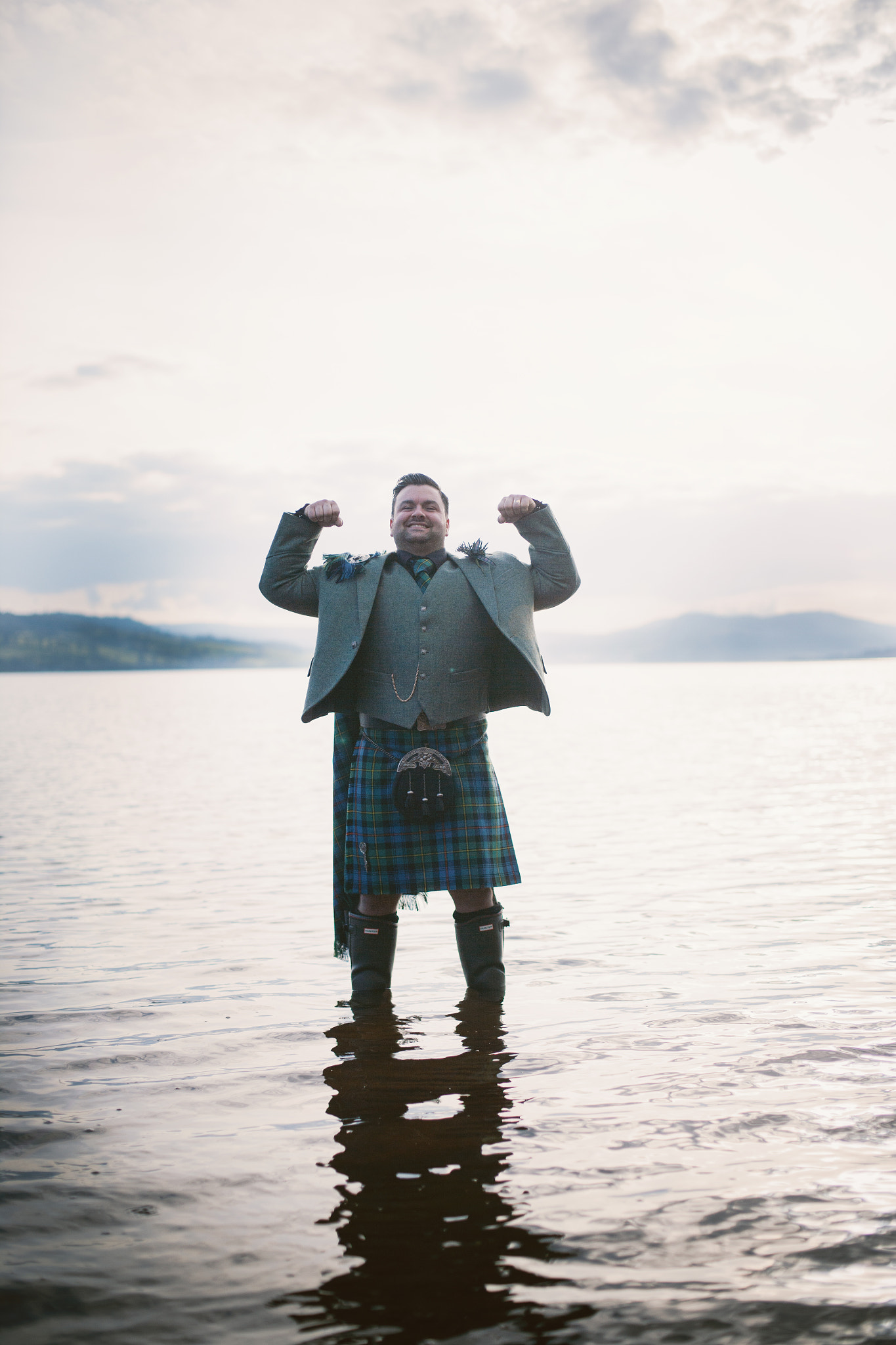 Canon EF 50mm F1.4 USM sample photo. Loch lomond wedding photography