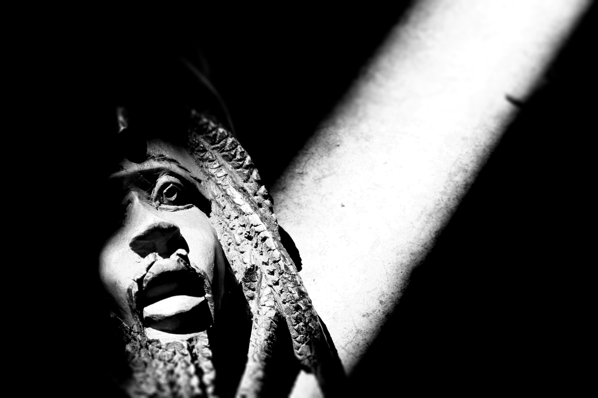 Canon EF 28-105mm f/3.5-4.5 USM sample photo. Rasta black & white photography
