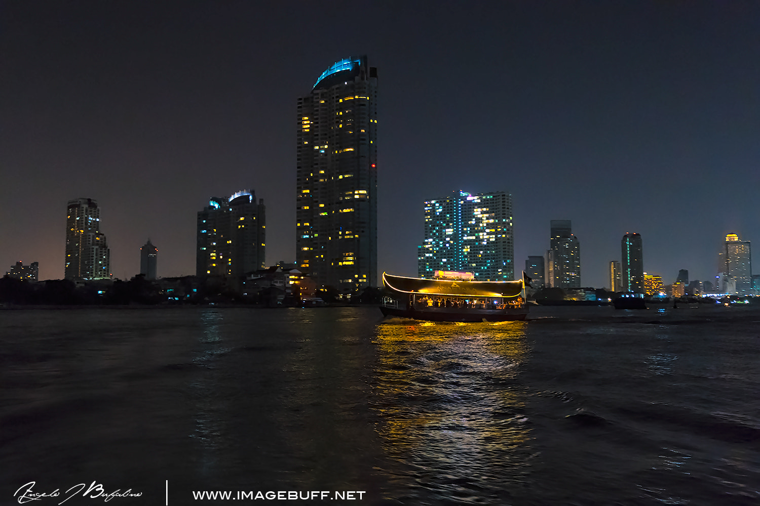 Nikon D5 sample photo. Chao phraya river - thailand photography