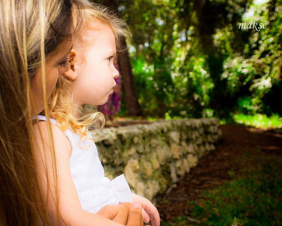 Canon EF 28-90mm f/4-5.6 sample photo. Flower girl sad the fun is over photography