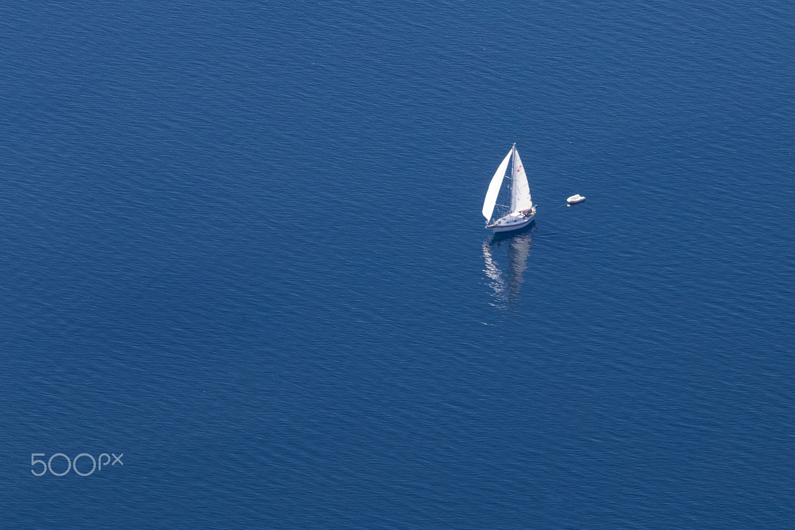 Canon EF 400mm F5.6L USM sample photo. Island sailing photography