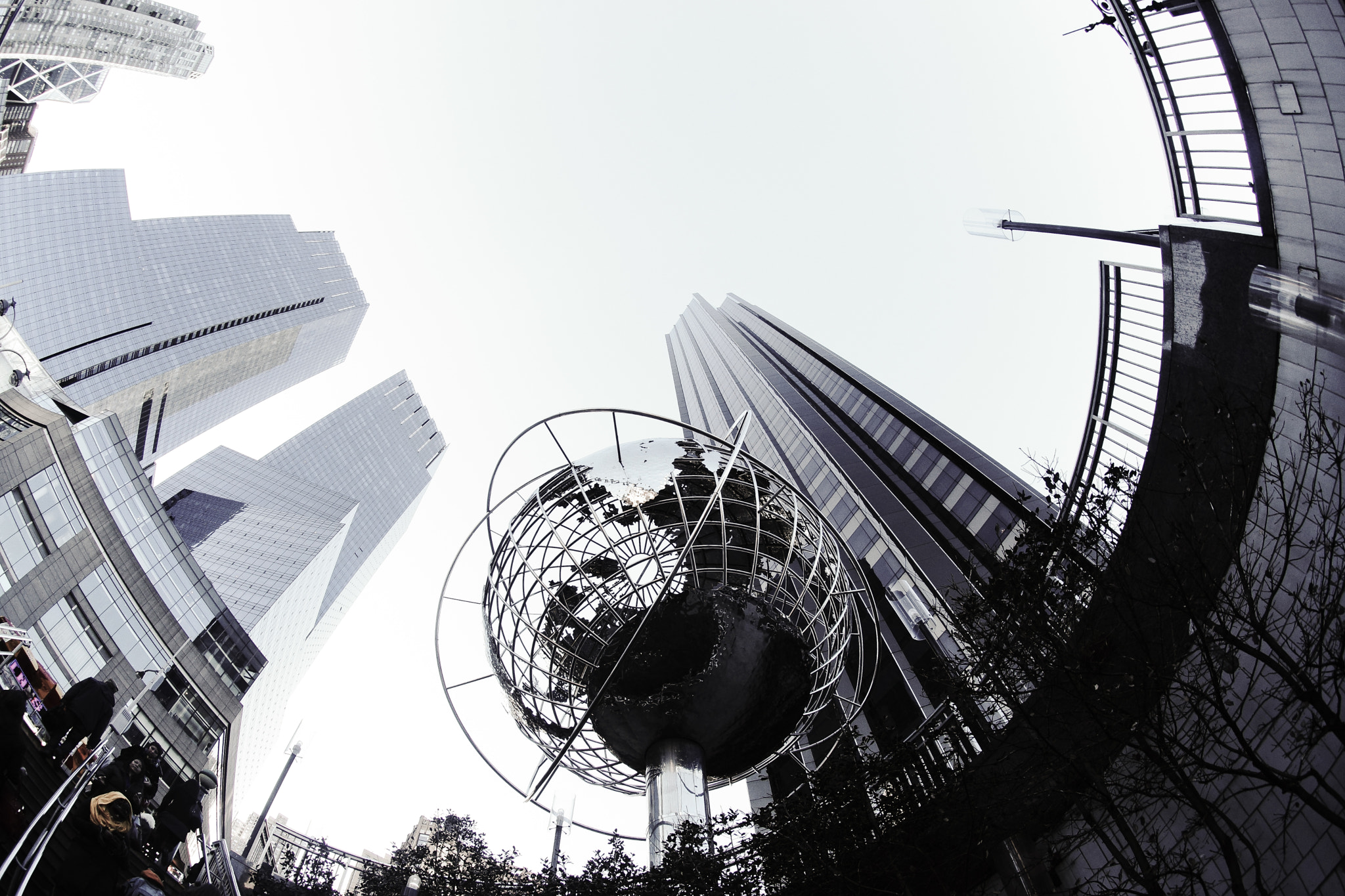 Sony a99 II + Sony 16mm F2.8 Fisheye sample photo. Columbus circle photography
