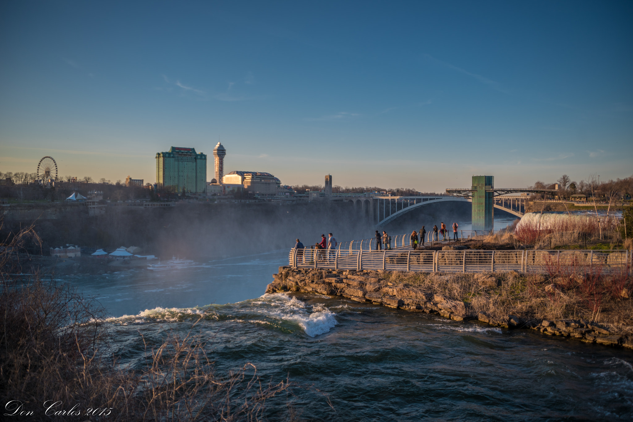 Nikon D750 + Sigma 28-105mm F2.8-4 Aspherical sample photo. From the tip of niagara falls photography