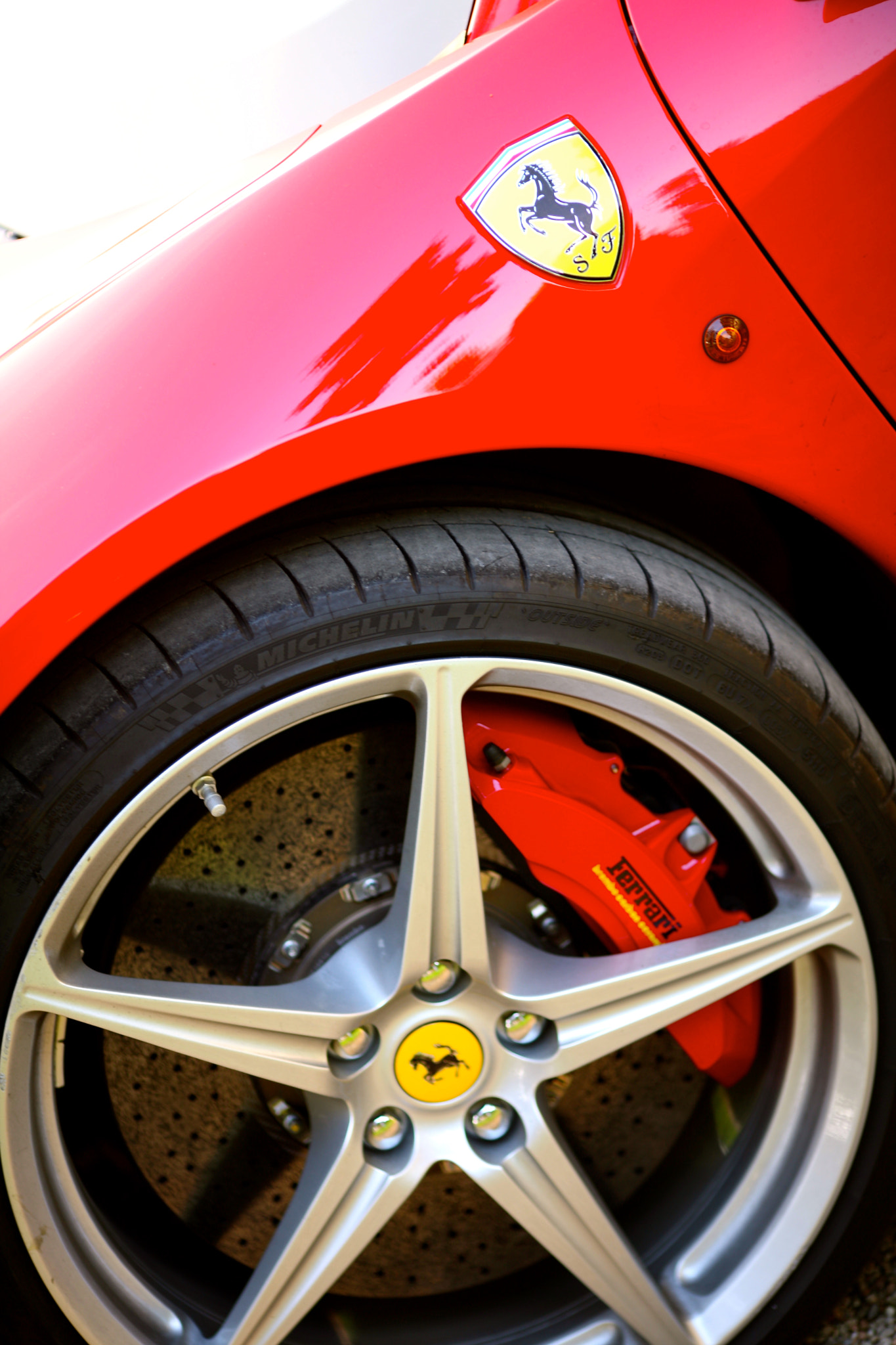 Canon EOS-1Ds Mark III + Canon EF 135mm F2L USM sample photo. Ferrari photography