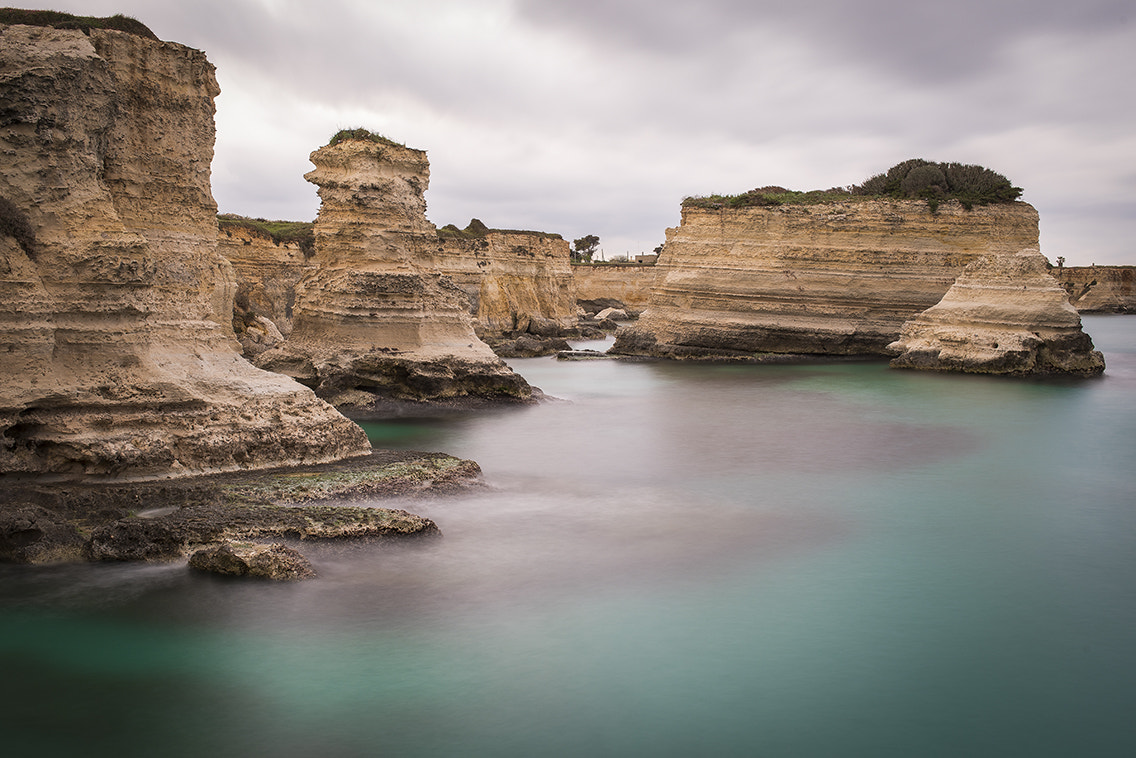 Nikon D750 + AF-S Nikkor 35mm f/1.8G sample photo. Salento seascape photography