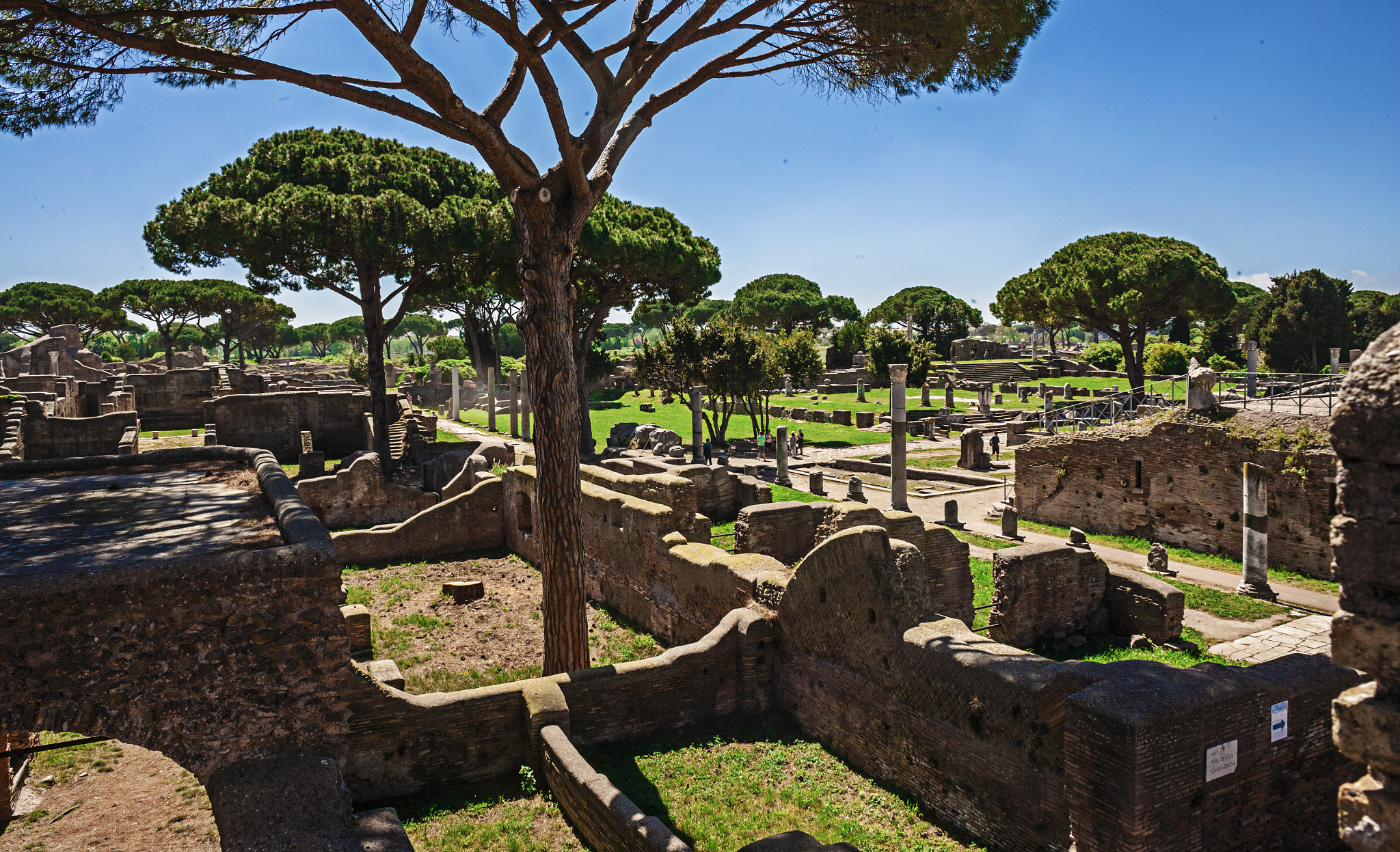 Canon EF 24mm F2.8 sample photo. Ostia - ancient city photography