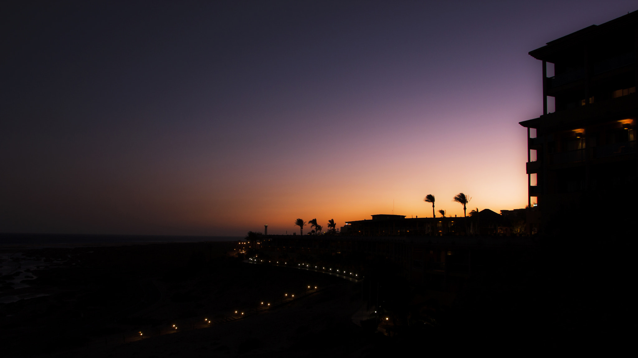 Sigma 18-250mm F3.5-6.3 DC OS HSM sample photo. Sunset in fuertventura photography