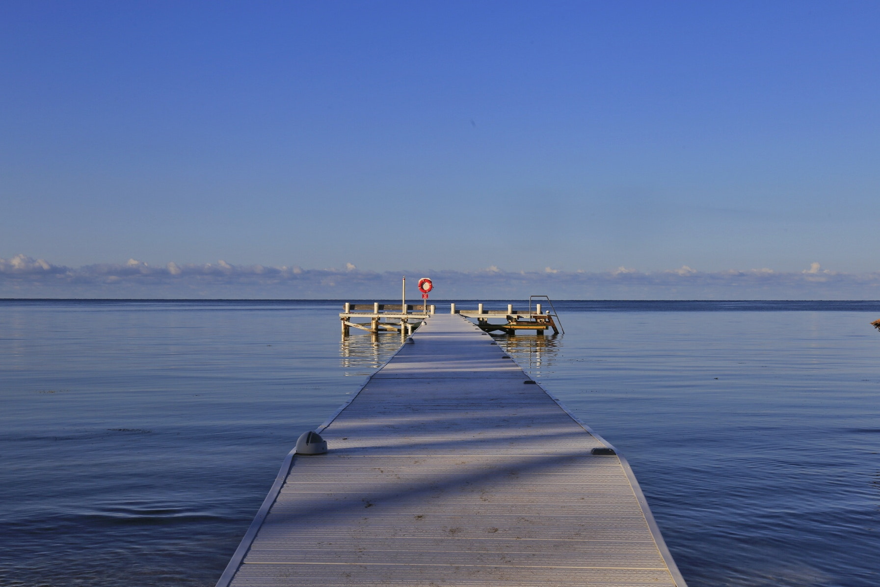 Canon EF 24-105mm F4L IS USM sample photo. Blue sky, blue sea photography