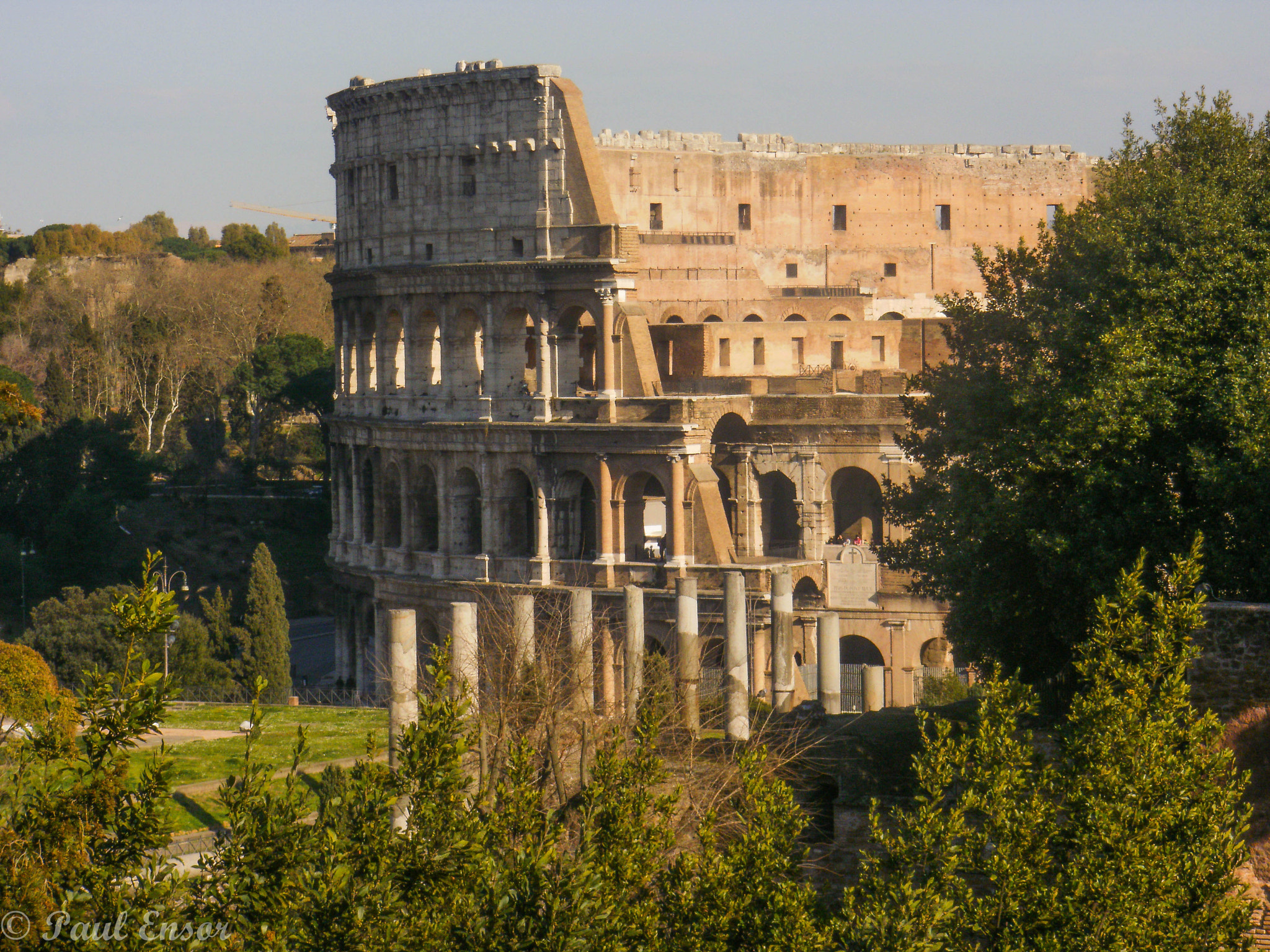 Olympus FE46,X41,X42 sample photo. The great colosseum photography