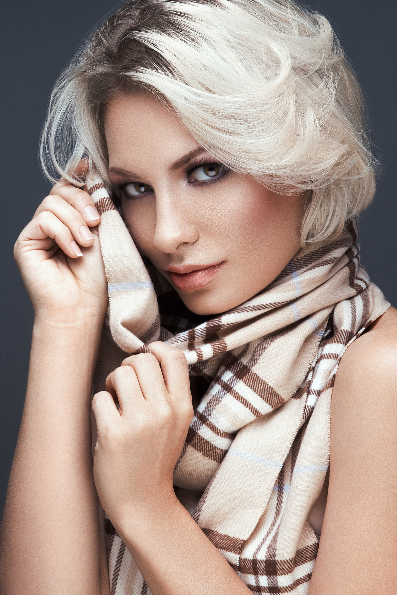 Sigma 105mm F2.8 EX DG Macro sample photo. Jill w/ burberry photography