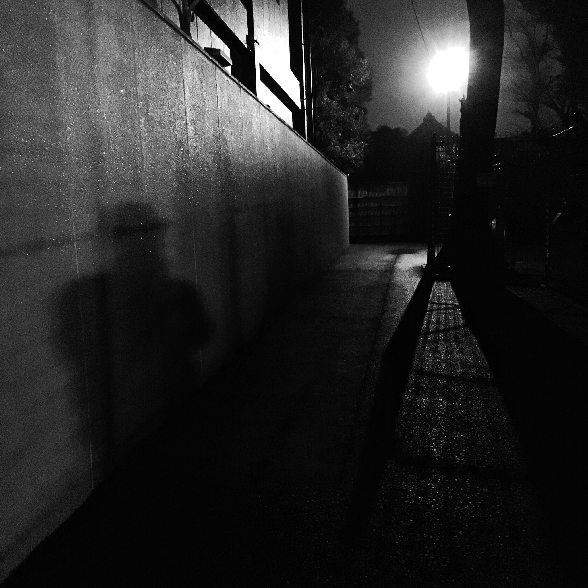 Hipstamatic 311 sample photo. The case of the shadow in the bowler hat photography