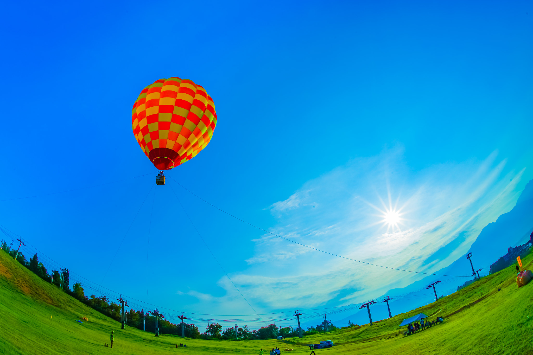 Sony a7 II + Sony 16mm F2.8 Fisheye sample photo. Great bright morning photography