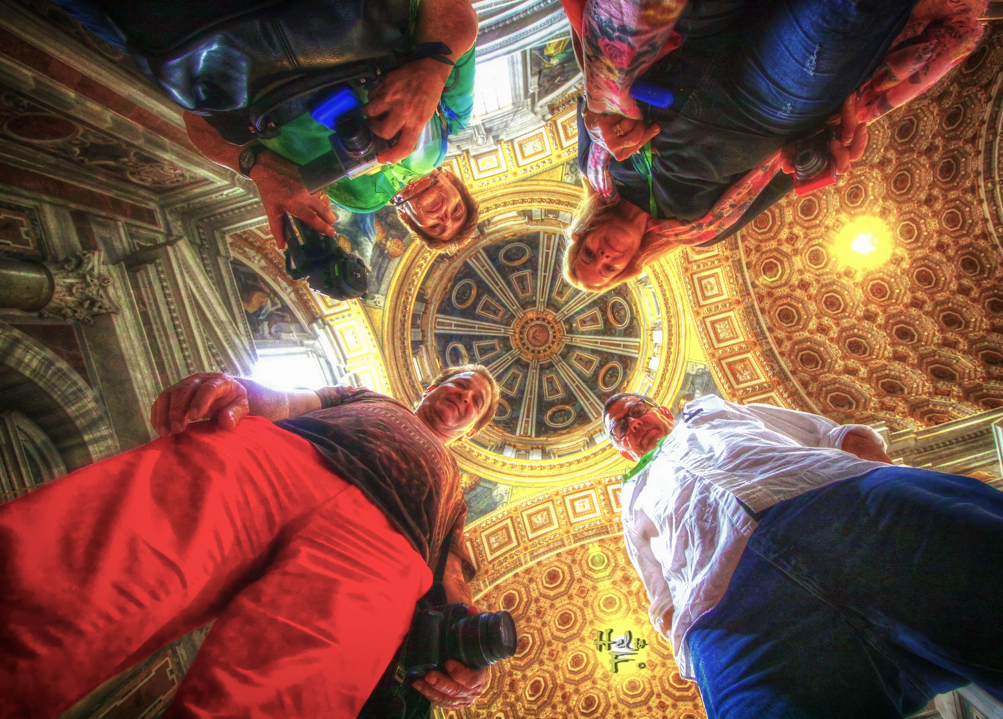 Canon EOS 50D + Canon EF-S 10-18mm F4.5–5.6 IS STM sample photo. In st peter's basilica photography