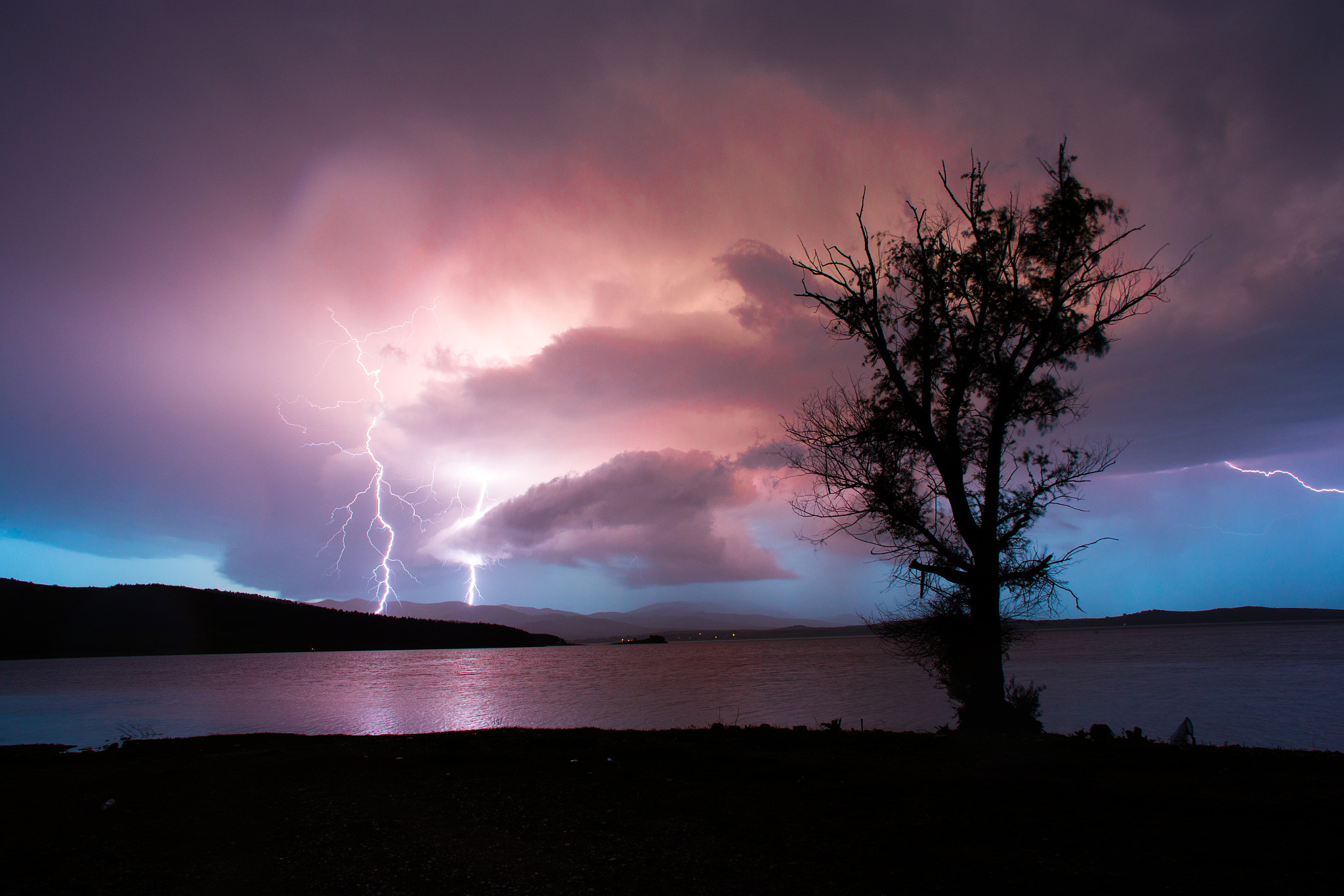 Sigma 24mm f/1.8 DG Macro EX sample photo. Storm photography
