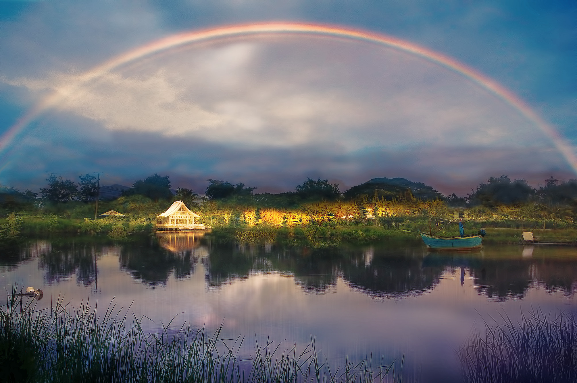 Nikon D50 sample photo. Somewhere under the rainbow photography