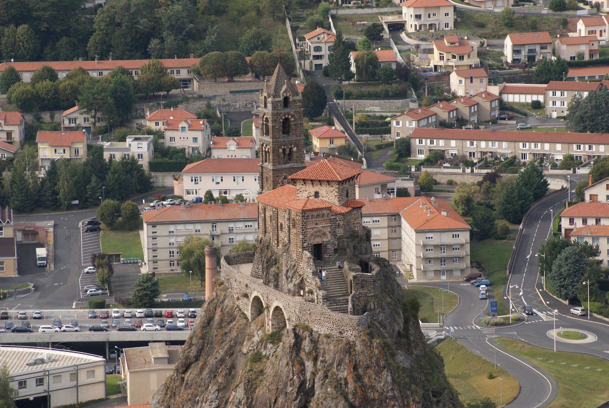 Sony Alpha DSLR-A300 sample photo. Chapelle saint-michel d'aiguilhe photography