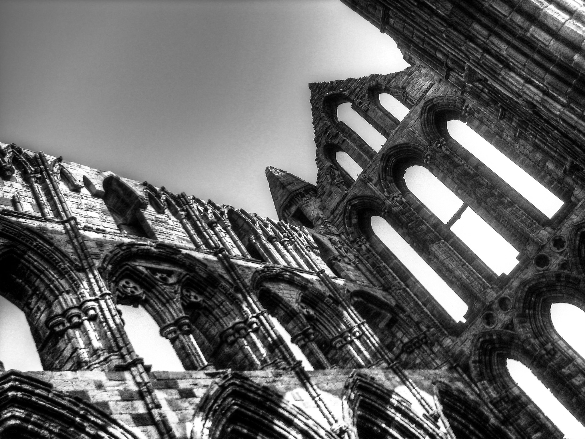 Canon DIGITAL IXUS 50 sample photo. Whitby abbey photography